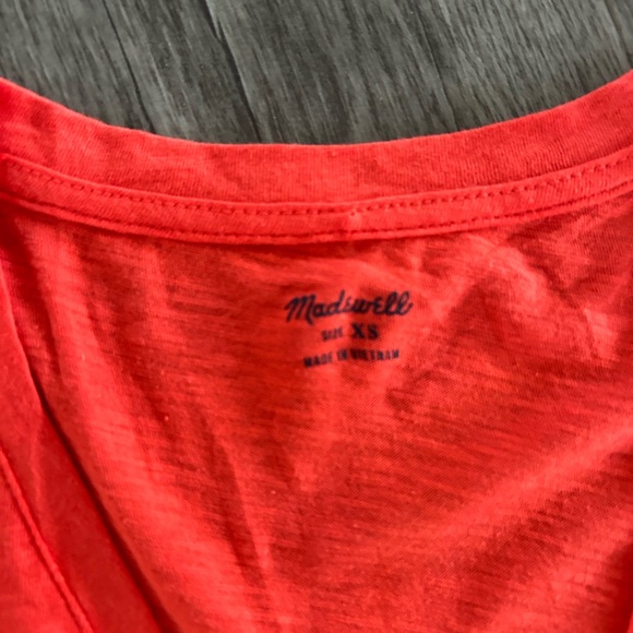 NWT women’s Madewell V Neck Tank Top - Picture 2 of 3